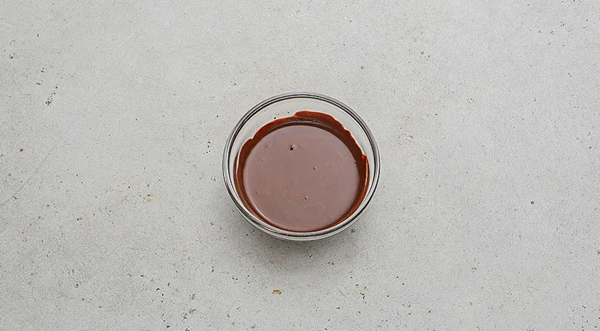 Пирожные «Шишки новогодние»: шаг 1