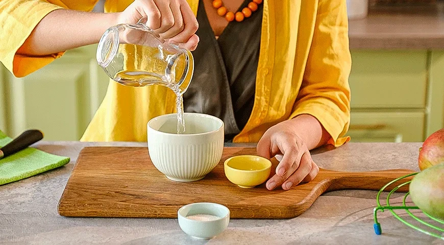 Шоколадный мусс с манго: шаг 1