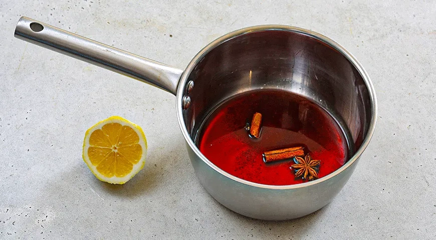 Соус из черешни к сырной тарелке: шаг 1