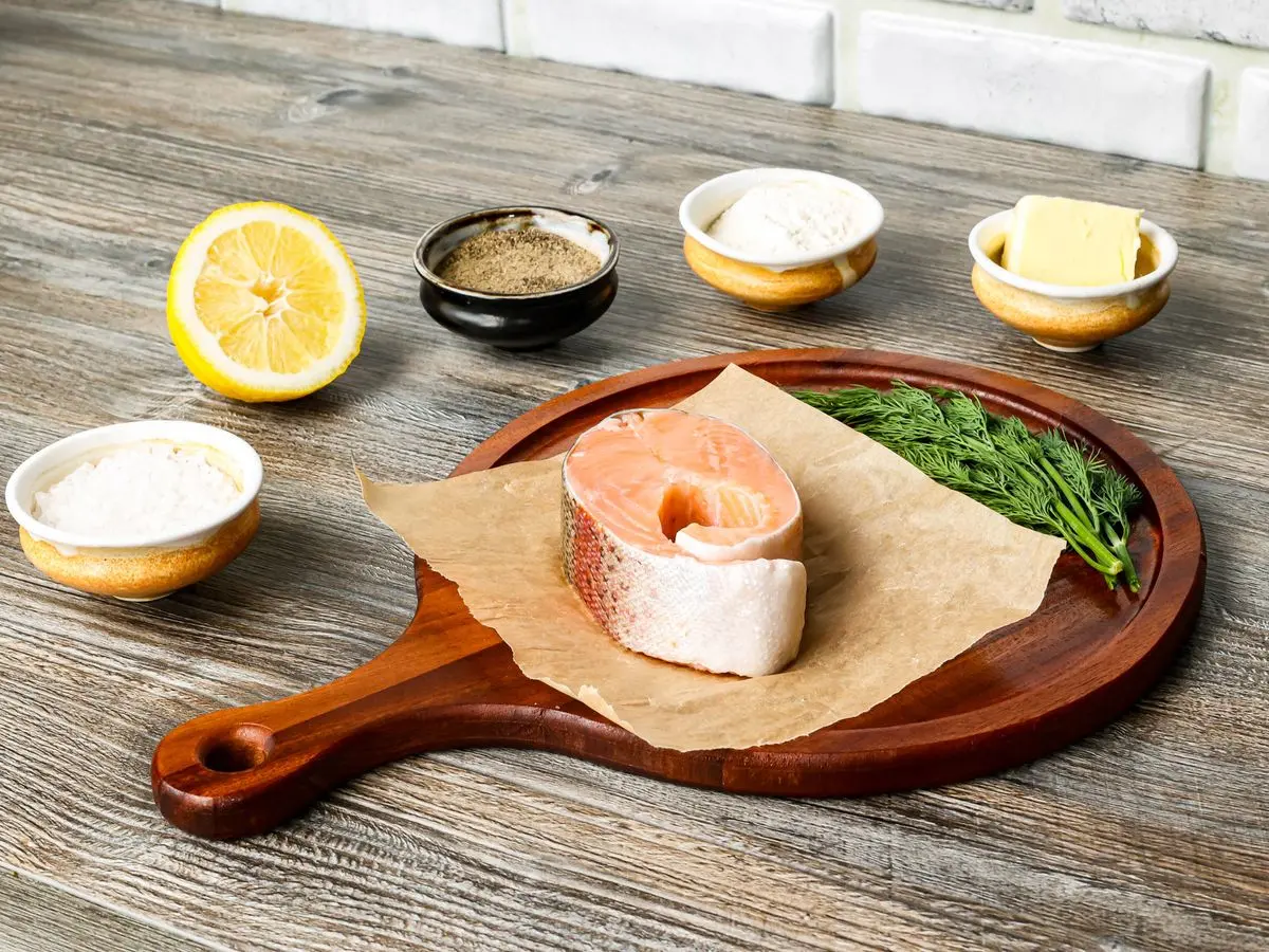 Шаг 1: Стейк из форели