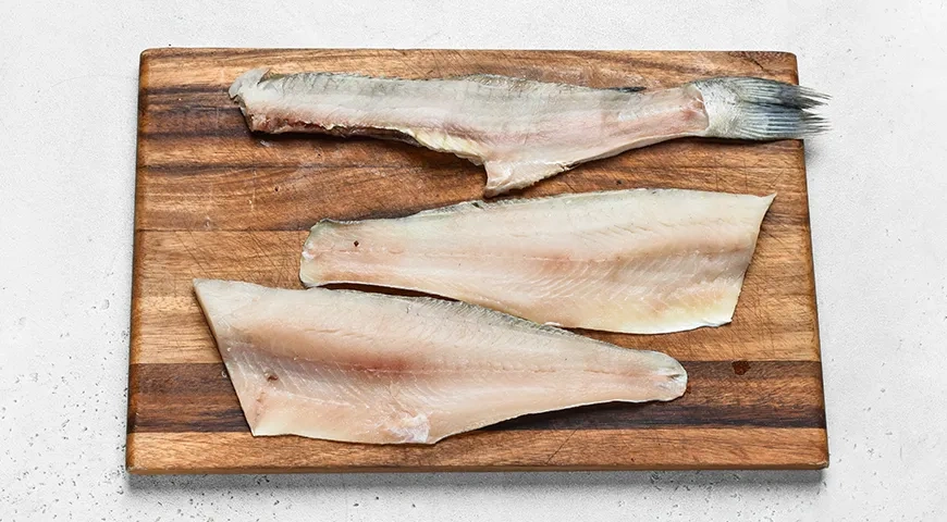 Судак в сметане в духовке: шаг 1