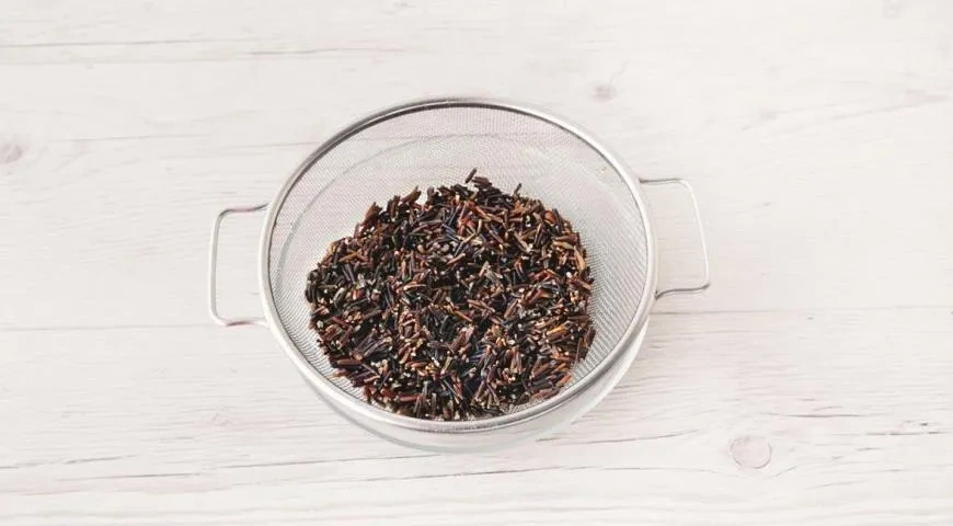 Суп из цветной капусты с диким рисом: шаг 1