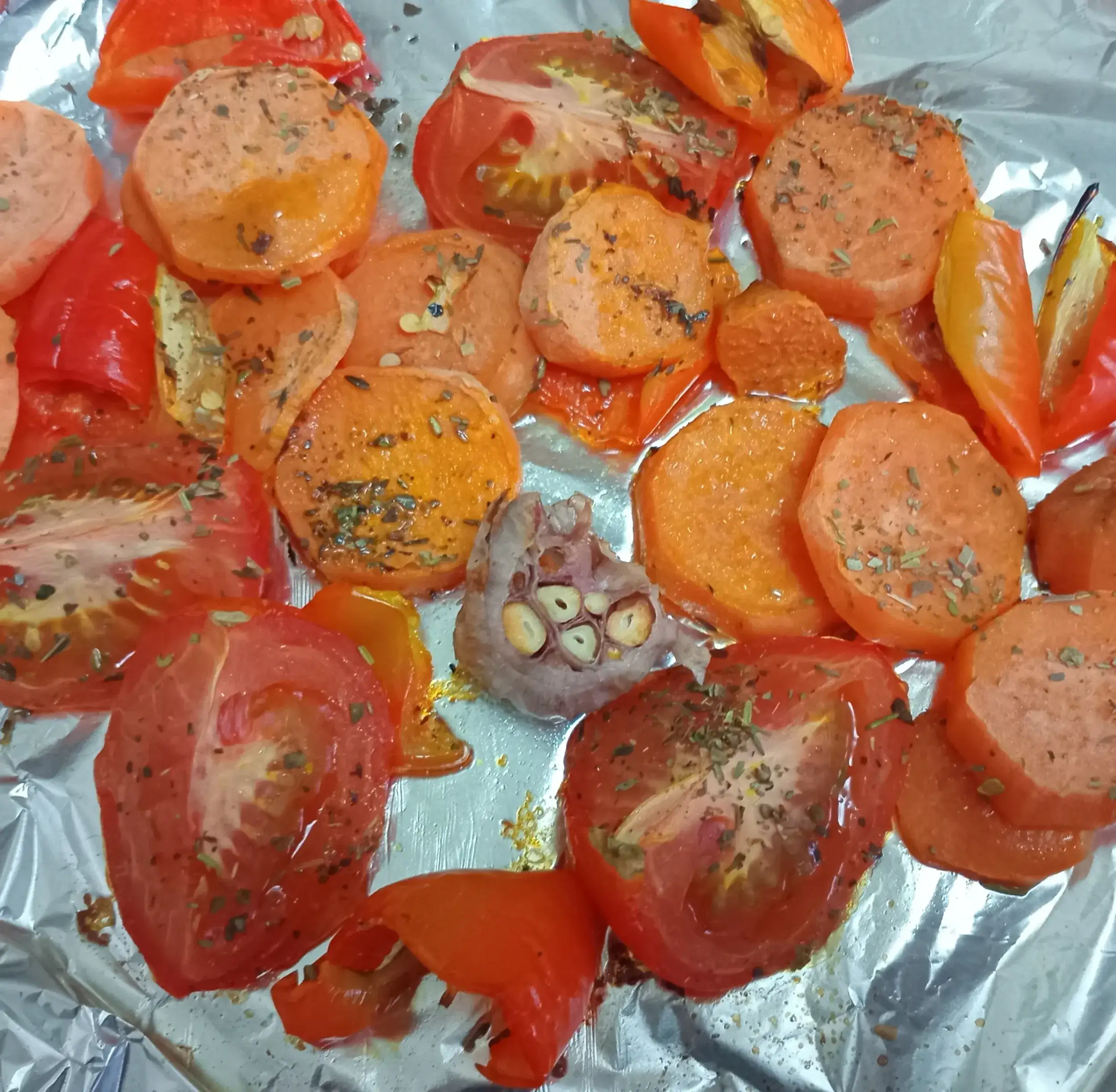 Суп из запеченных осенних овощей: шаг 1