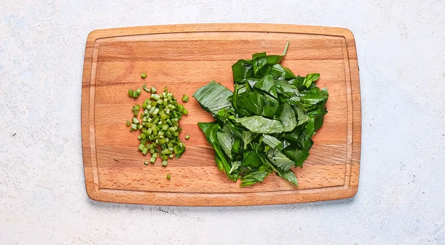 Суп из зеленого горошка в итальянском стиле: шаг 1