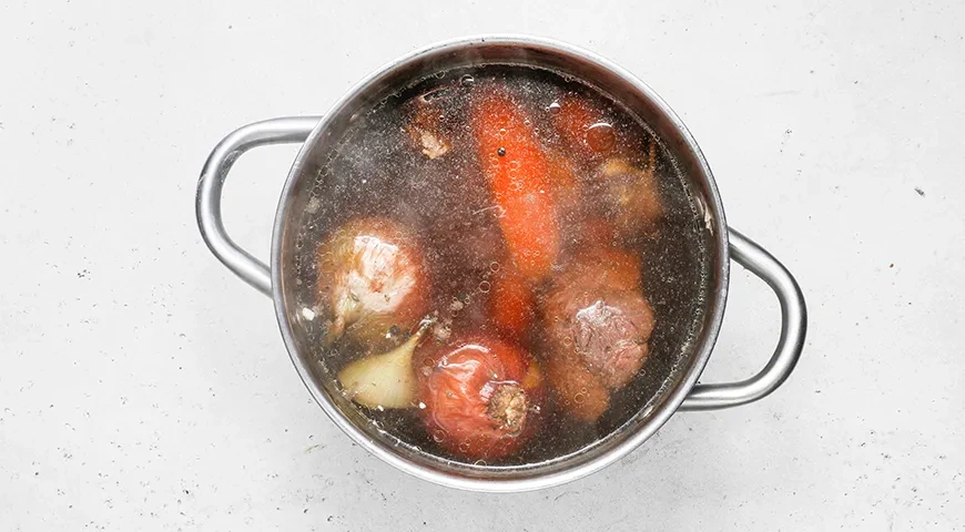 Суп-салма с говядиной: шаг 1