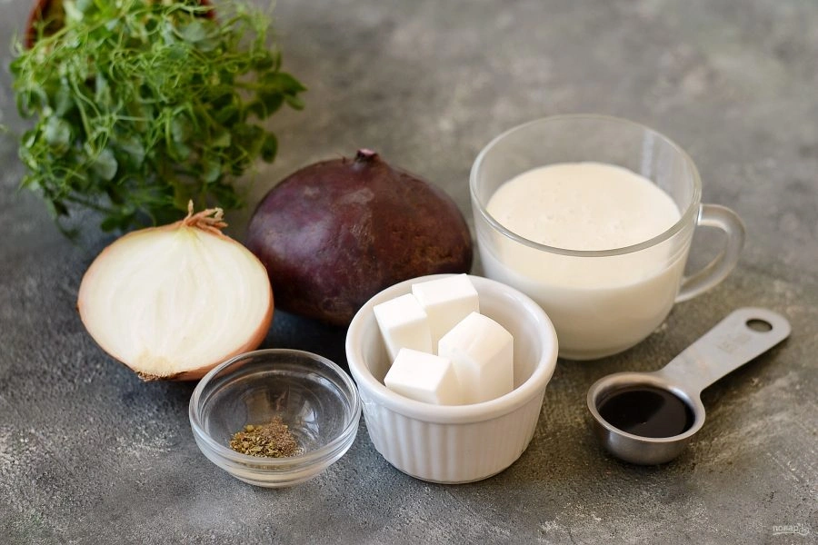 Шаг 1: Свекольный крем-суп с фетой