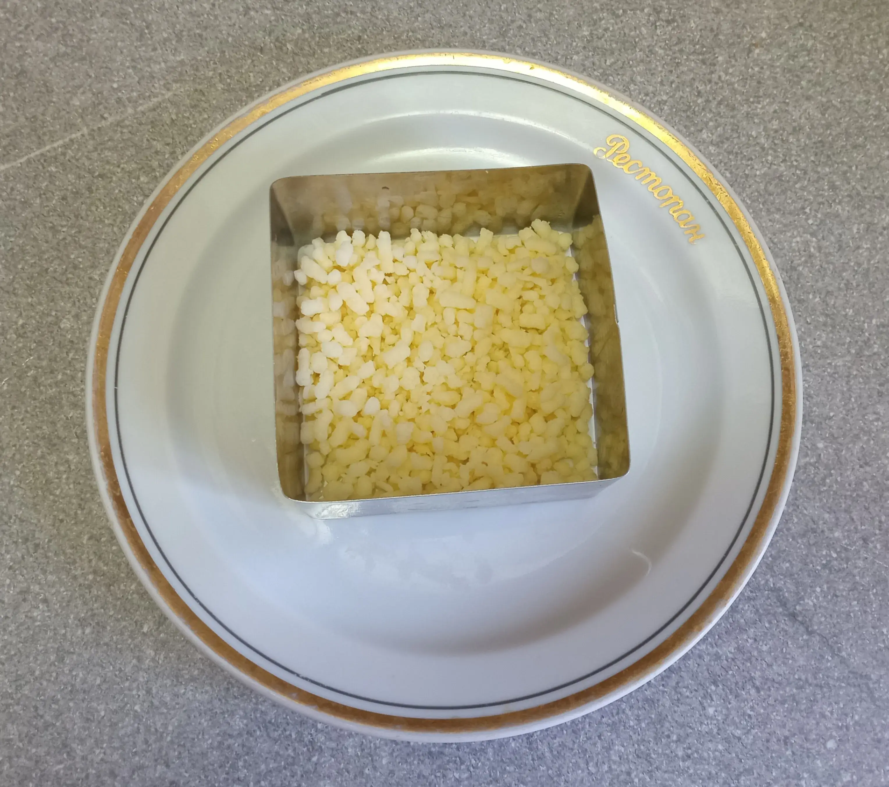 Сыр под шубой: шаг 1