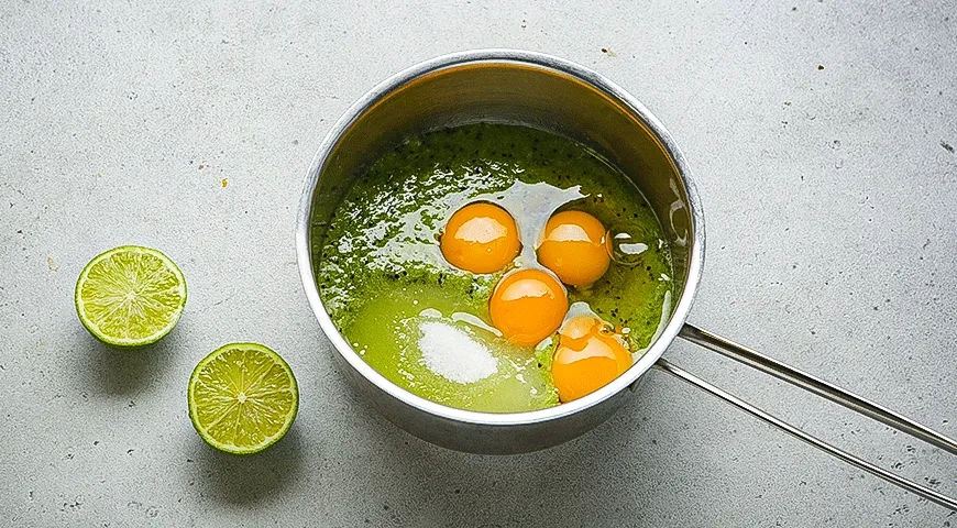 Тарталетки с киви: шаг 1