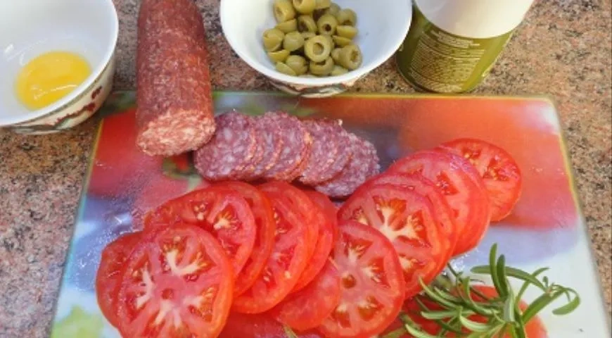 Тарталетки в средиземноморском стиле: шаг 1