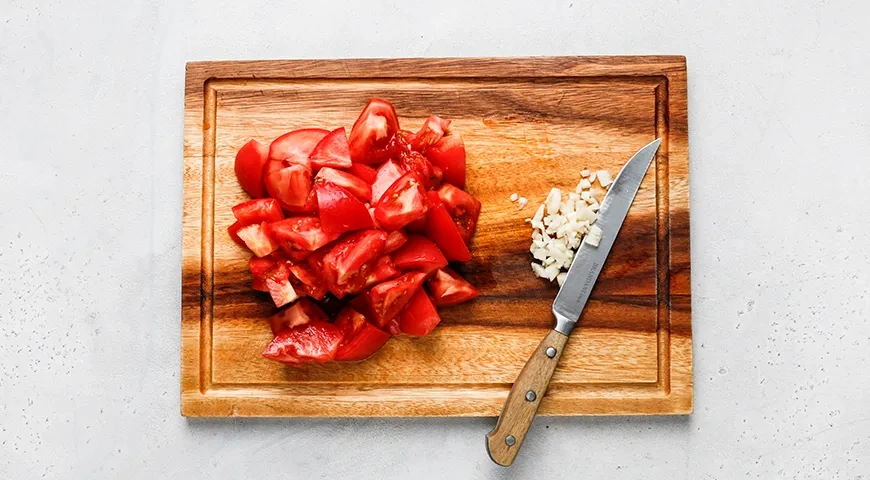 Томатная сальса: шаг 1