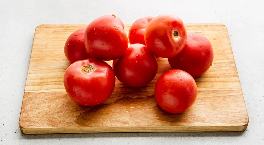 Томатный сок без сахара: шаг 1