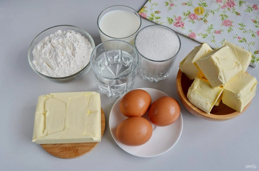 Шаг 1: Торт на по леон классический из домашнего теста