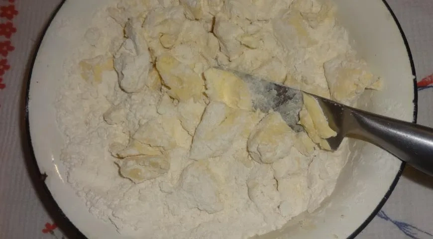 Торт Наполеон со сливочным маслом: шаг 1