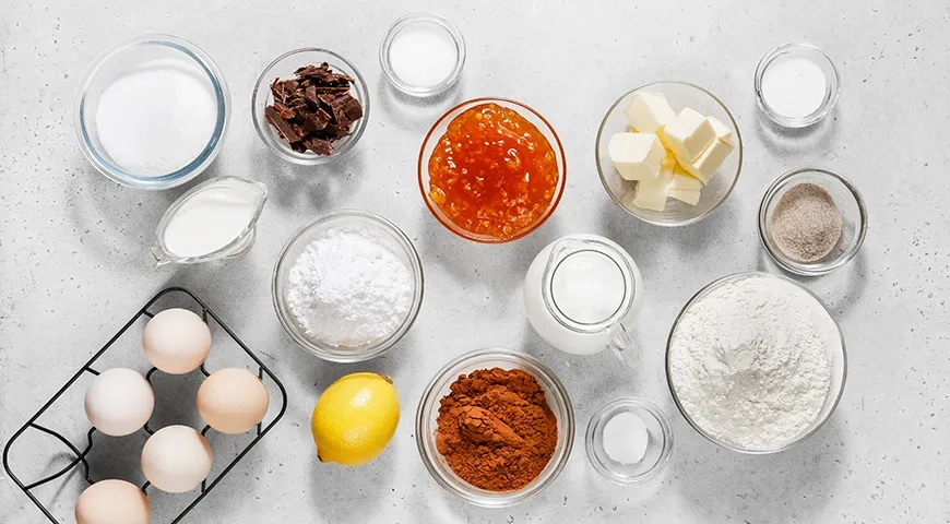 Торт «Улыбка негра» на кефире: шаг 1