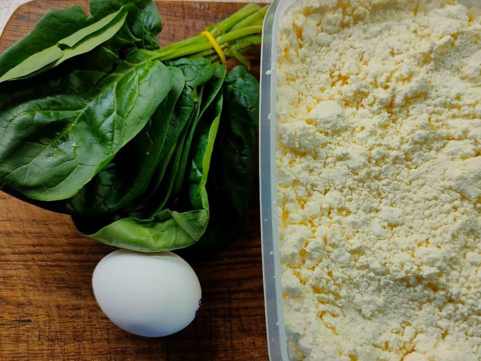 Шаг 1: Творожная начинка для блинов