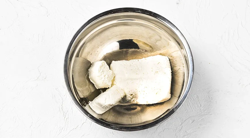 Творожное печенье «Сердечки»: шаг 1