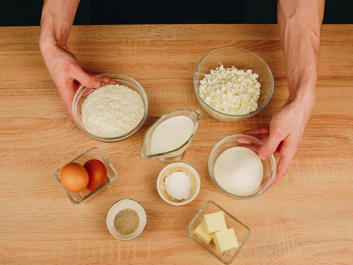 Шаг 1: Творожные маффины