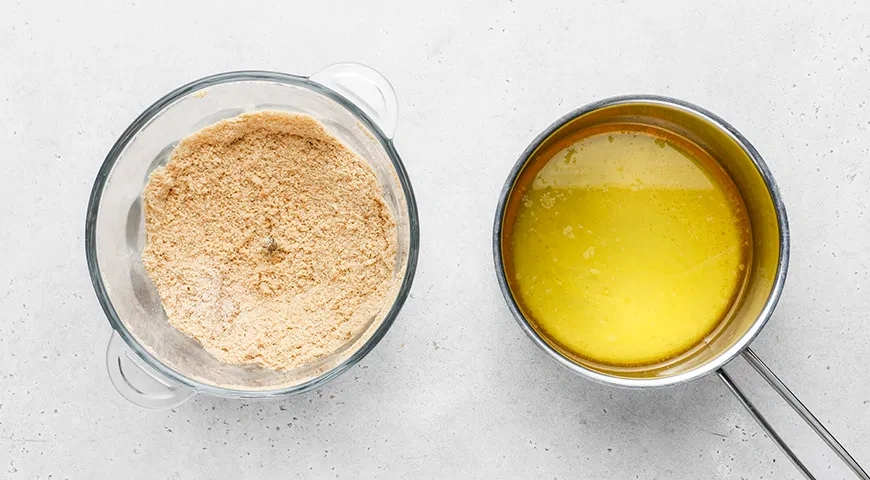 Творожный чизкейк со сгущенкой: шаг 1