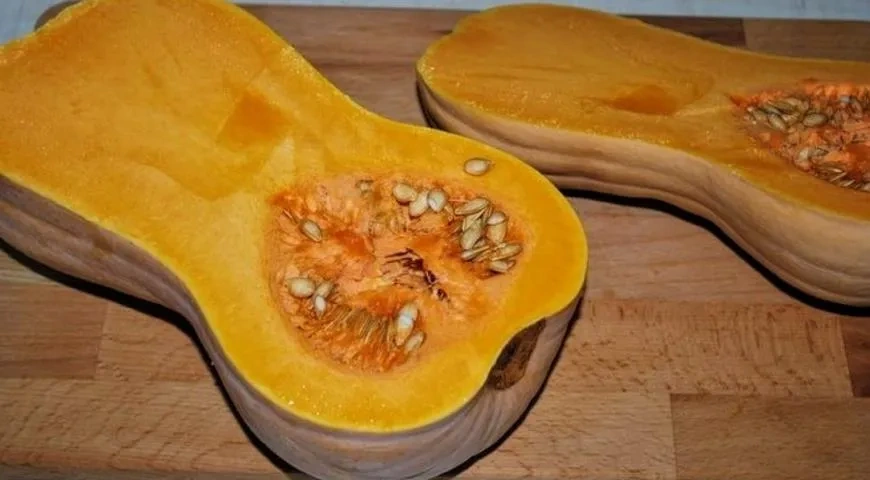 Тыква в маринаде: шаг 1