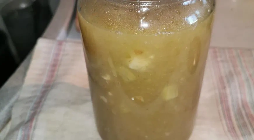 Варенье из ревеня с грушей: шаг 1