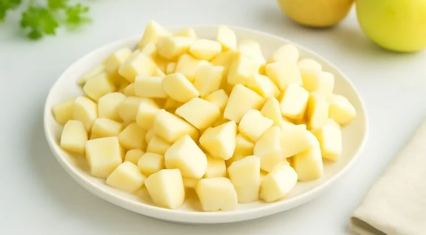 Варенье из яблок в мультиварке: шаг 1