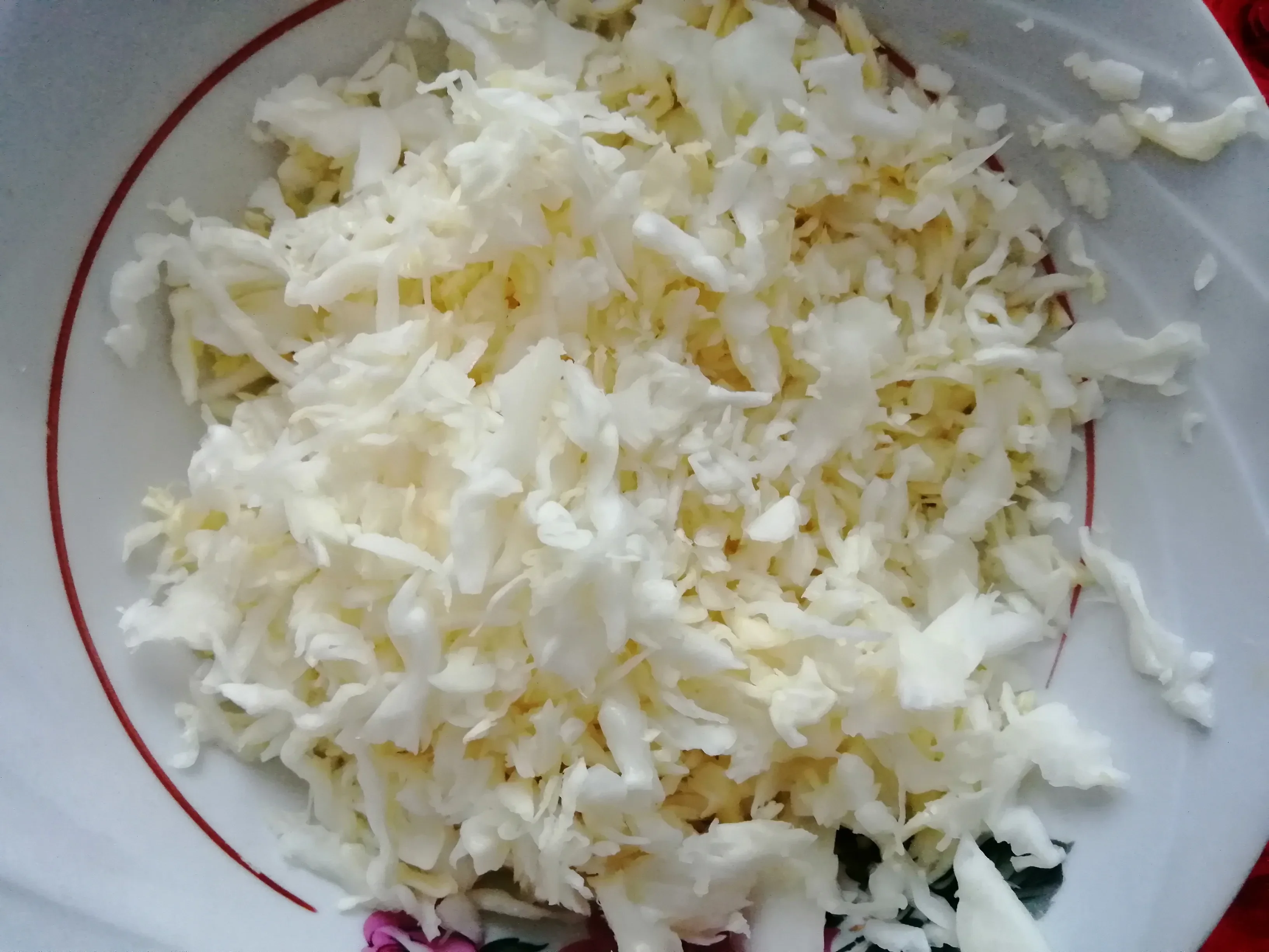 Винегрет со свежей капустой: шаг 1