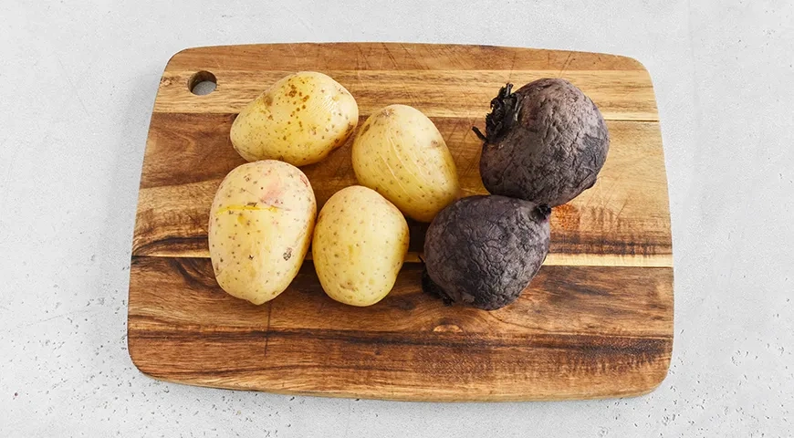 Винегрет с квашеной капустой и морковью по-корейски: шаг 1