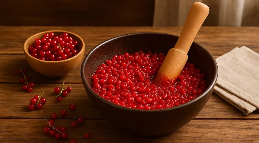 Вино из красной смородины: шаг 1