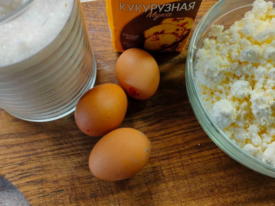 Шаг 1: Воздушная творожная запеканка