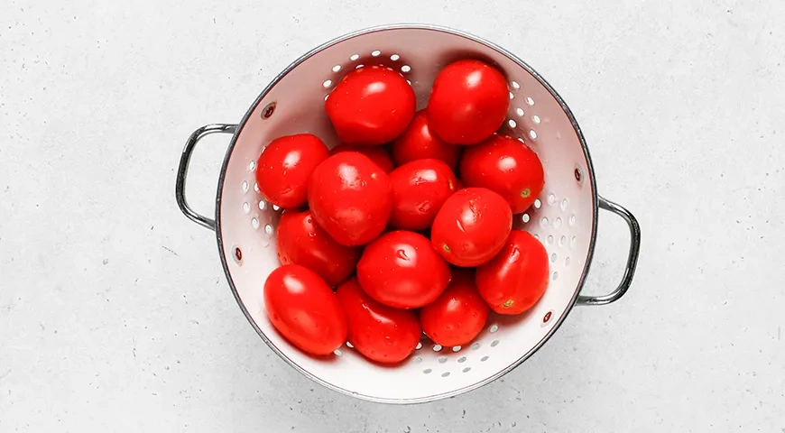 Вяленые помидоры в сушилке: шаг 1