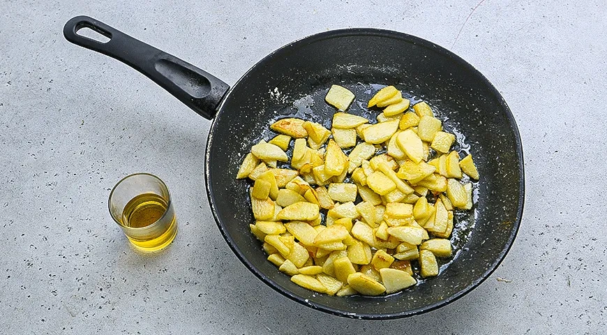 Яблочное суфле с кальвадосом: шаг 1