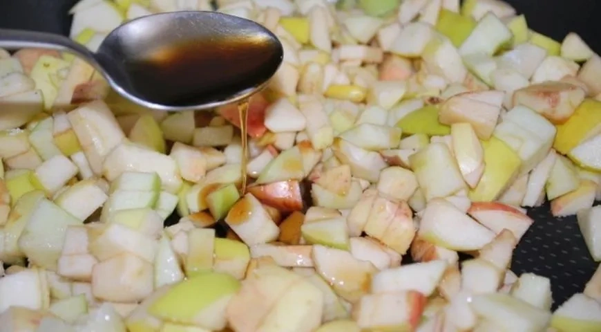 Яблоки в тесте фило: шаг 1