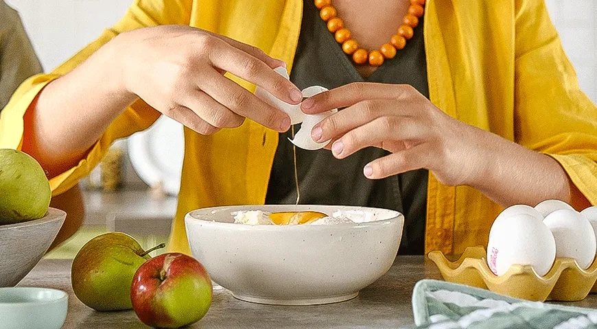 Яблоки, запеченные с творожным сыром: шаг 1