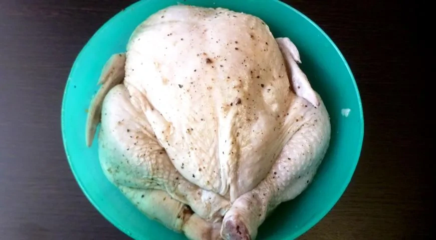 Запеченная курица по-калабрийски: шаг 1