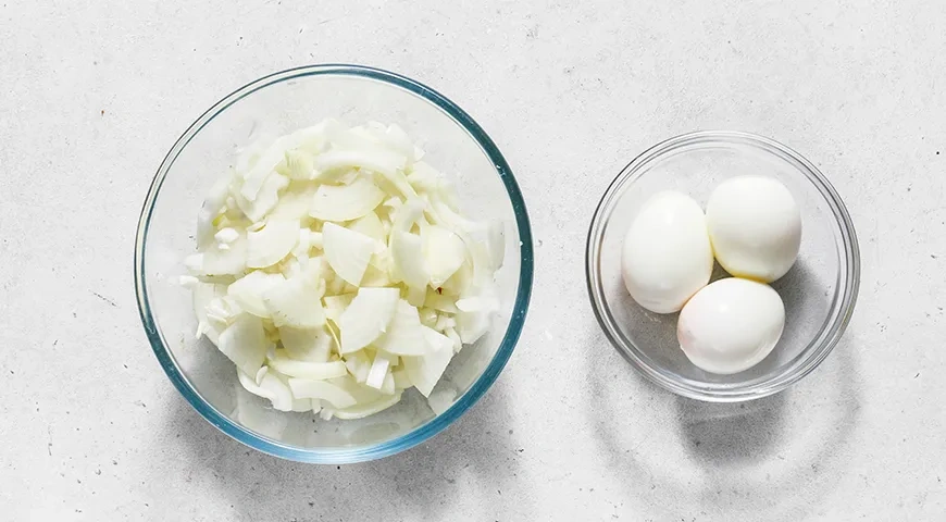 Запеканка с куриной печенью: шаг 1