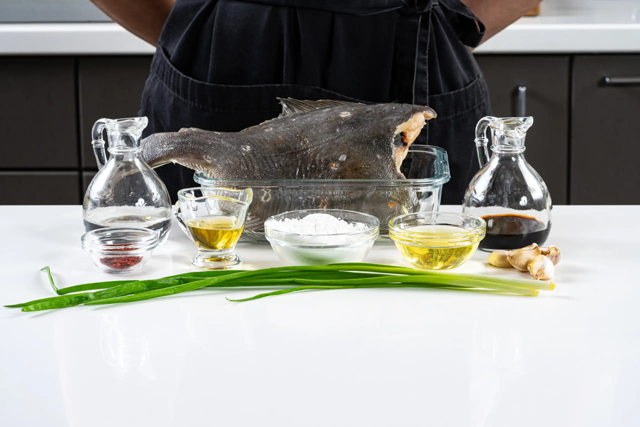 Шаг 1: Жареная камбала по-корейски