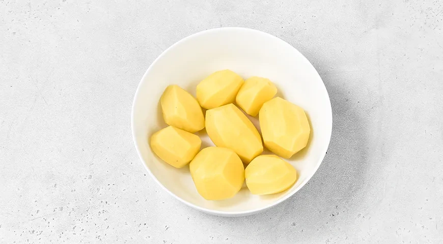 Жареная картошка с капустой: шаг 1