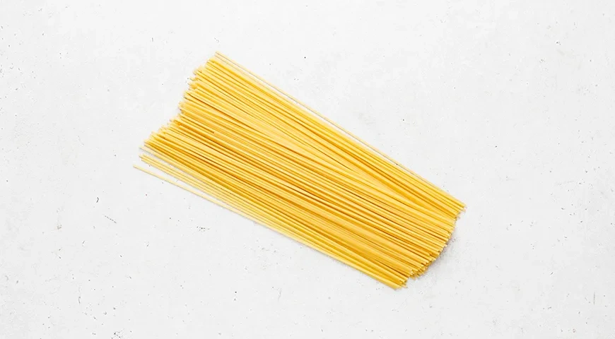 Жареные спагетти: шаг 1