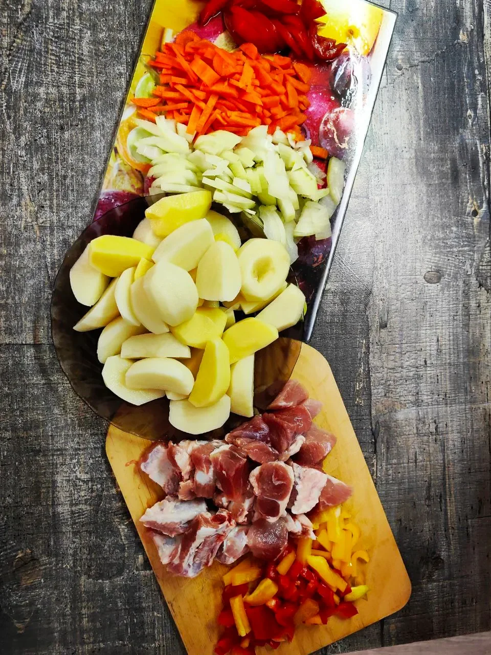 Жаркое по-охотничьи: шаг 1