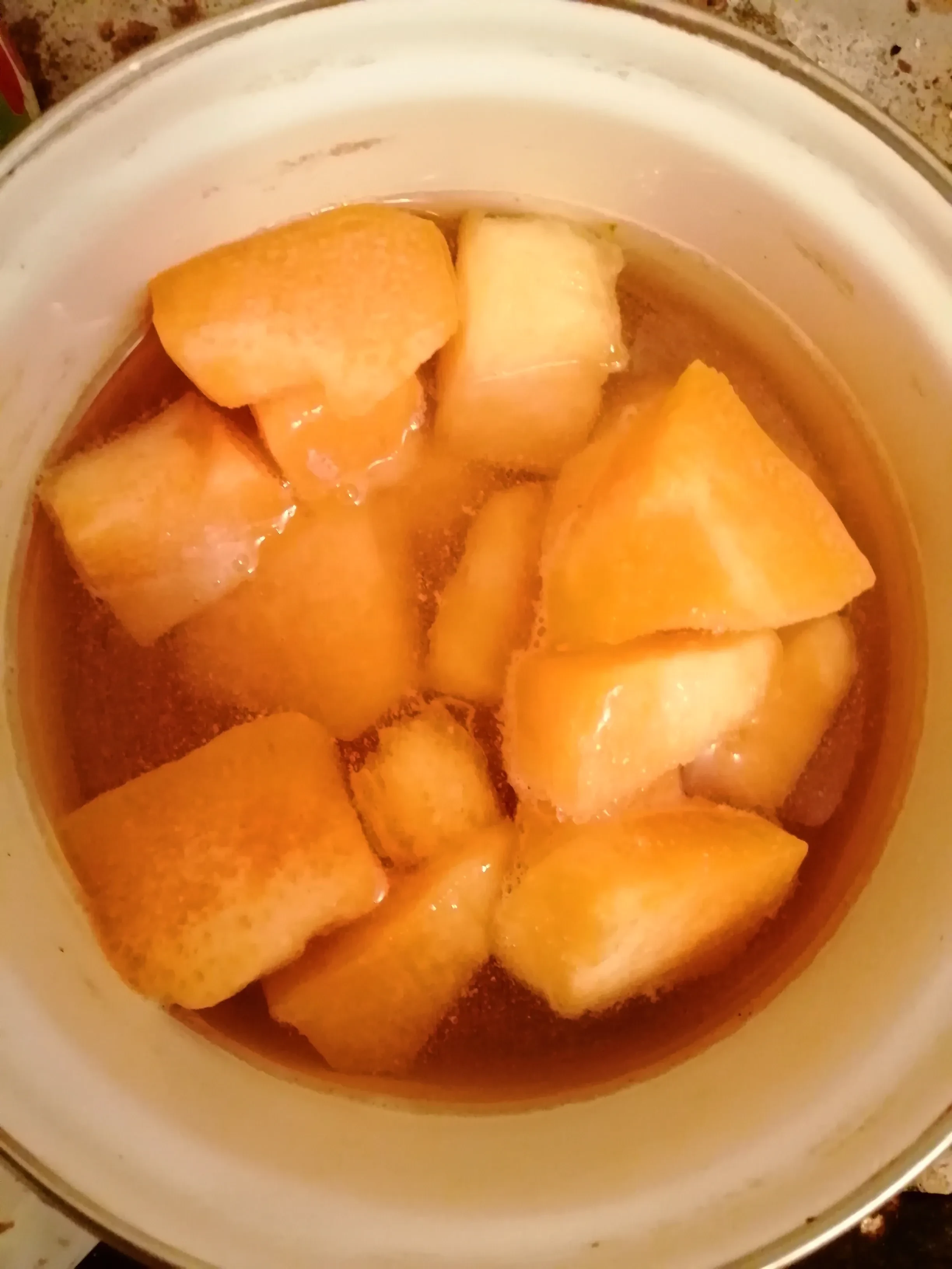 Желе янтарное: шаг 1