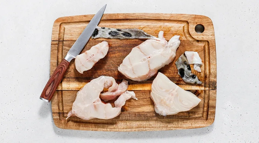 Зубатка в кляре: шаг 1