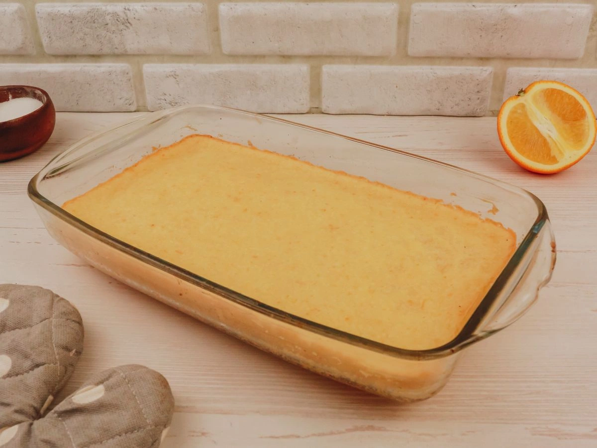 Шаг 10: Апельсиновый бисквит