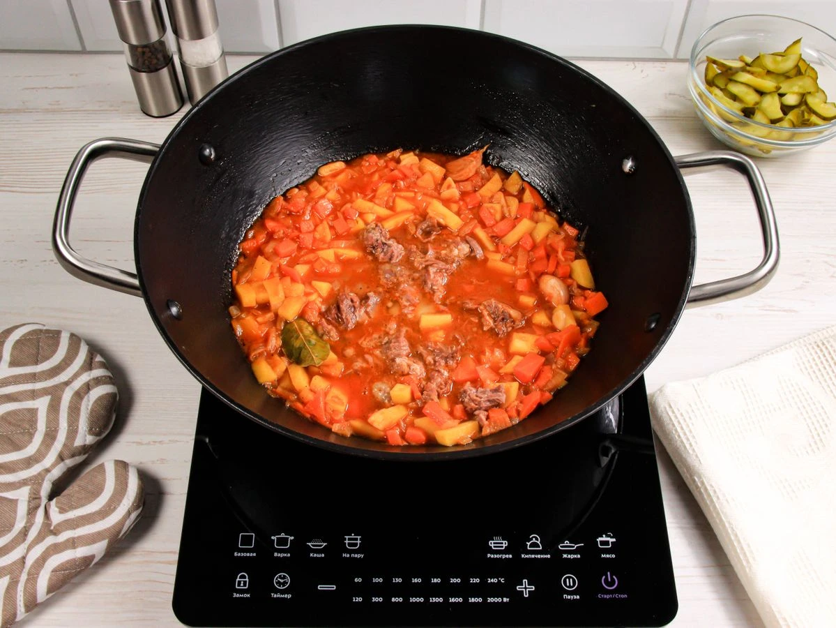 Шаг 10: Азу по-татарски