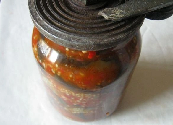 Шаг 10: Баклажаны на зиму "Тещин язык"