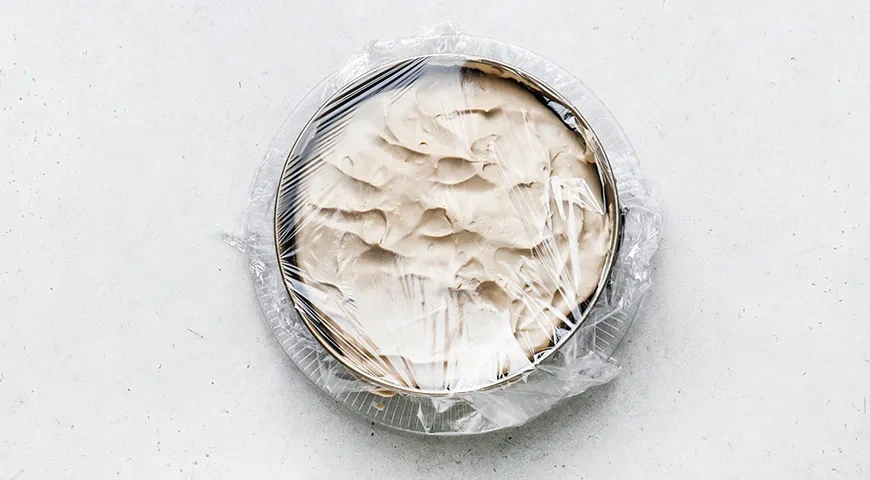 Блинный торт «Тирамису»: шаг 10