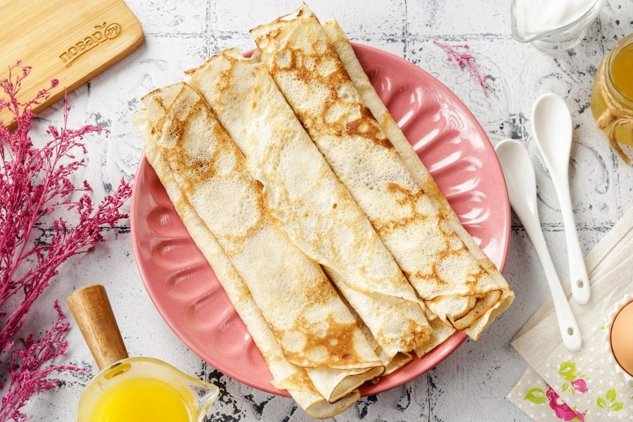 Шаг 10: Блины на воде