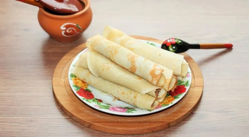 Блины с начинкой из сухофруктов: шаг 10