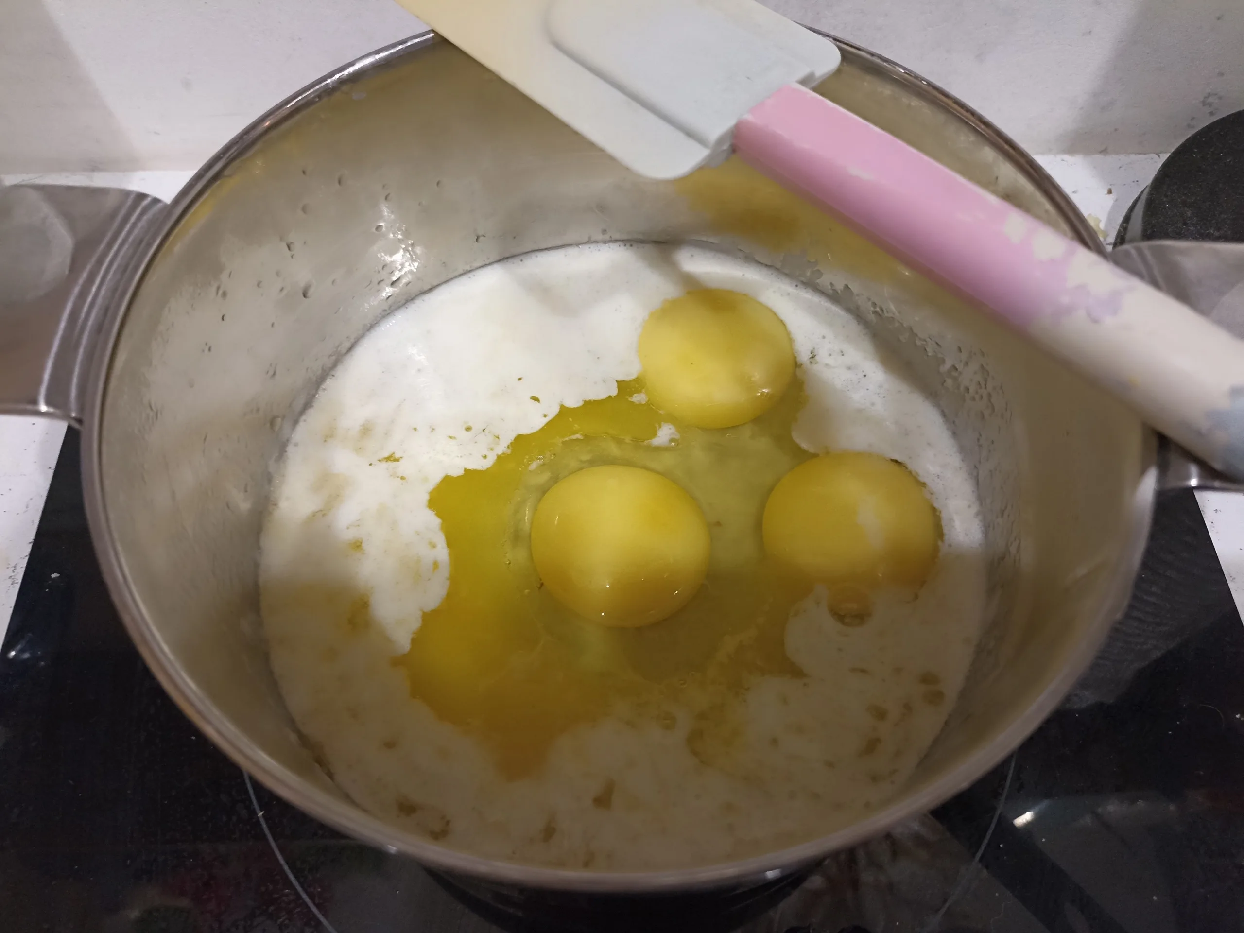 Шаг 10: Блины с яично-масляной болтушкой