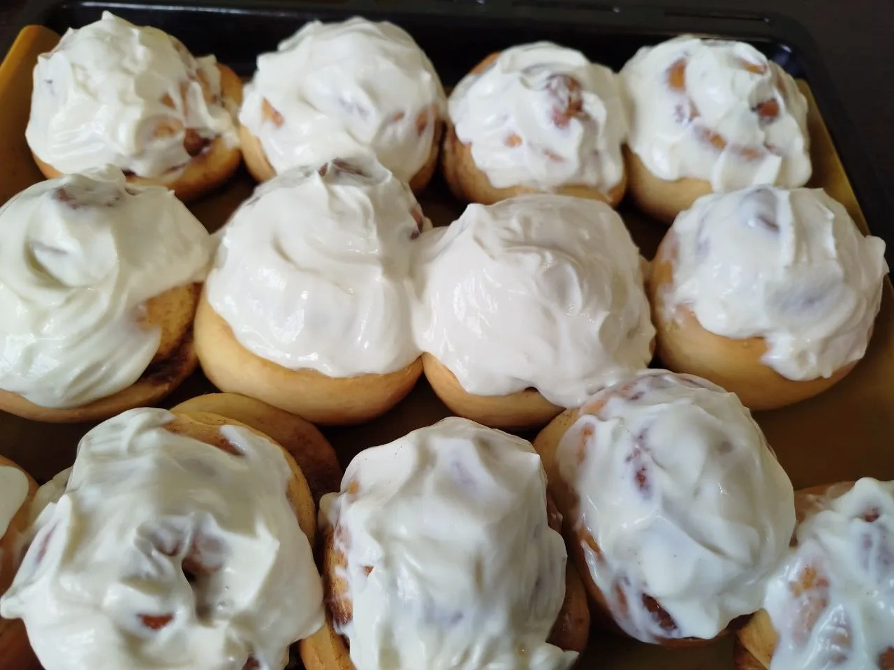 Булочки Синнабон: шаг 10