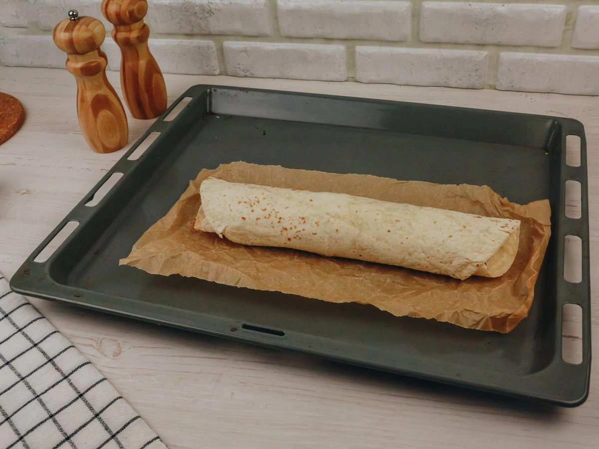 Шаг 10: Буррито с куриным филе